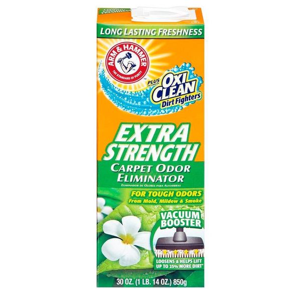 Arm&Hammer Carpet Odor Eliminator Extra Strength засіб для усунення плям та запахів від тварин на килимах 1.2 кг 033200000686 фото