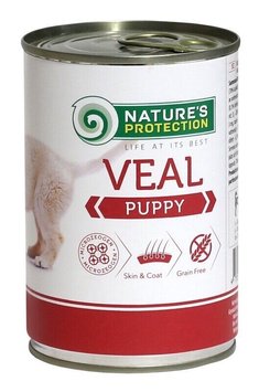 Nature's Protection Puppy Veal вологий корм з телятиною для щенят 400 гр KIK45087 фото