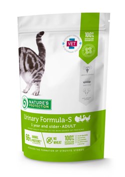 Nature's Protection Urinary Formula-S сухий корм для стерилізованих котів 400 гр NPS45769 фото