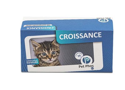 Вітаміни Ceva Pet Phos Croissance для котів 24 табл 3660176500345 фото