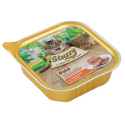 Корм Stuzzy Cat Turkey вологий з індичкою для котів 100 гр 8005852600318 фото