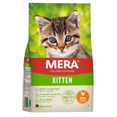 Корм Mera Cats Kitten Chicken сухий з куркою для кошенят 2 кг 4025877382307 фото