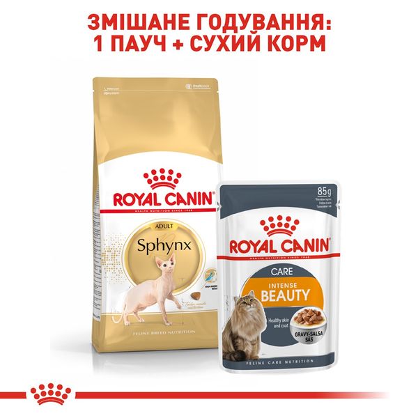 Royal Canin Sphynx сухий корм для котів породи сфінкс 2 кг 889 грн фото