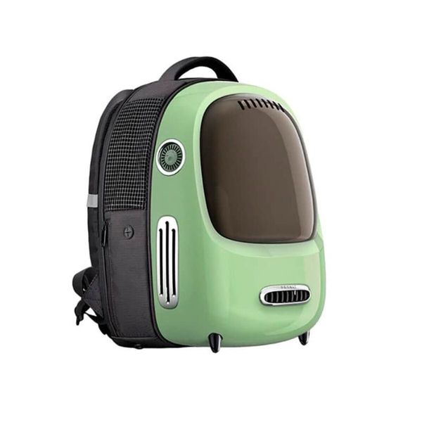 Petkit Breezy2 Smart Cat Carrier рюкзак-переноска для котов и собак малых пород, 45 см х 33 см х 30 см, зеленый P7701-G фото