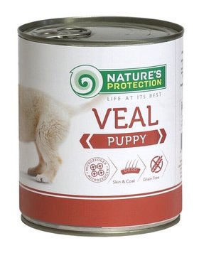 Nature's Protection Puppy Veal влажный корм с телятиной для щенят 800 гр KIK45088 фото