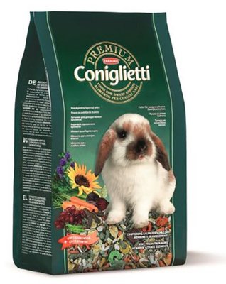 Корм Padovan Premium Coniglietti для кроликов 2 кг 8001254001005 фото