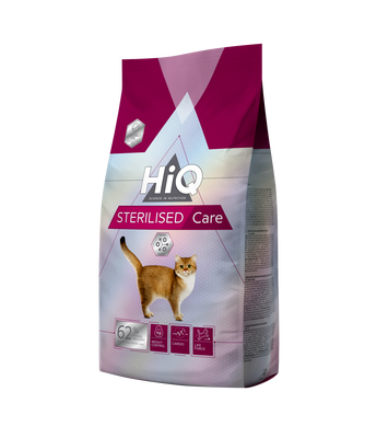 Корм HiQ Sterilised care сухий для дорослих стерилізованих котів 1.8 кг HIQ46387 фото