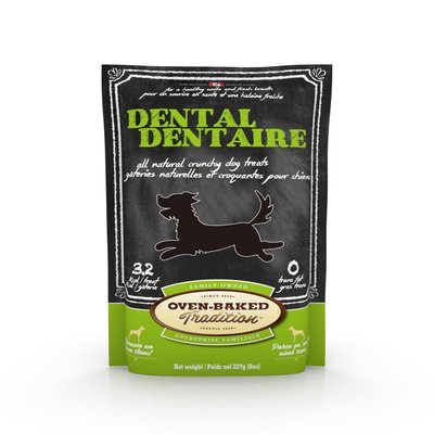 Ласощі для захисту зубів та ясен у дорослих собак Oven-Baked Tradition Dental 284 гр 24012 фото