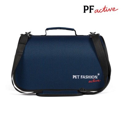 Сумка-переноска Pet Fashion Vesta 38x22x22 см синій 4823082419746 фото