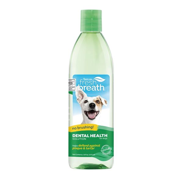 TropiClean Fresh Breath добавка в воду для собак для свежего дыхания, 473 мл 0645095001015 фото