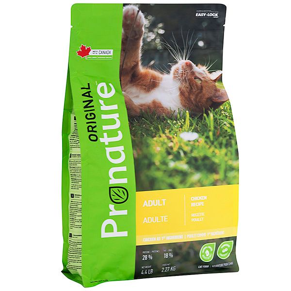 Pronature Original Cat Chiсken сухой корм с курицей для котов 2.27 кг 850 грн фото