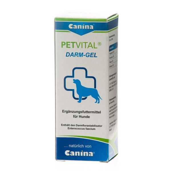 Пробіотик Canina PETVITAL Darm Gel для відновлення мікрофлори кишечника у собак 30 мл 4027565712304 фото