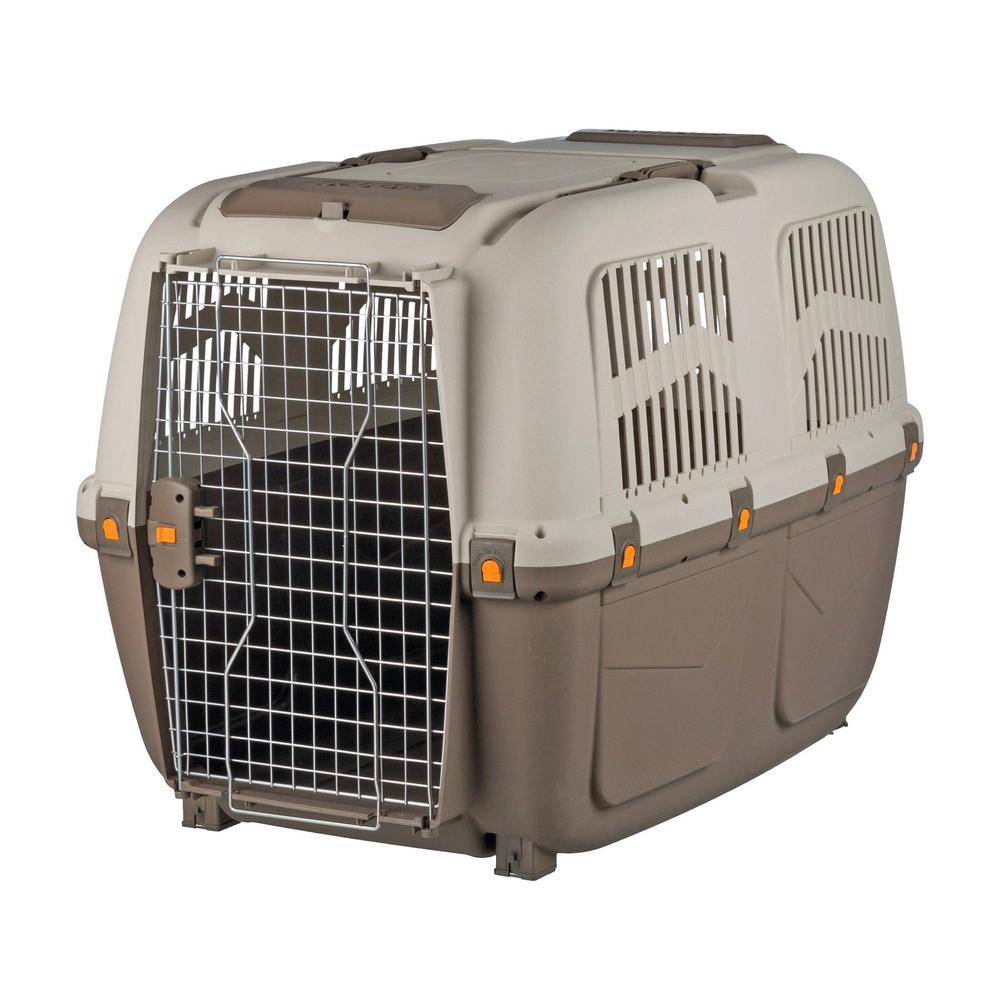 Photos - Pet Carrier / Crate Trixie Контейнер-переноска  «Skudo 7» 73 x 76 x 105 см коричневий 
