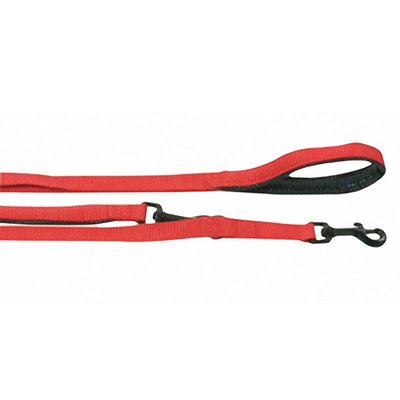 Поводок-перестежка для собак Flamingo Training Lead Soft Grip, 2 м, красный 5400274724872 фото