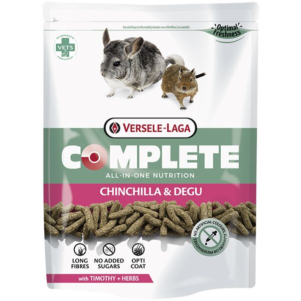 Versele-Laga Complete Chinchilla & Degu корм для шиншилл и дегу 500 гр 5410340612552 фото