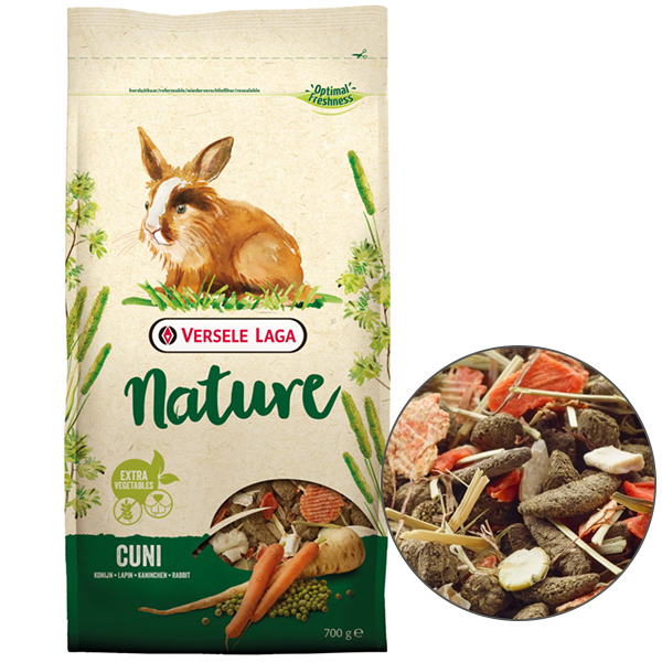 Фото - Корм для гризуна Versele-Laga Корм  Nature Cuni для кроликів 700 гр 