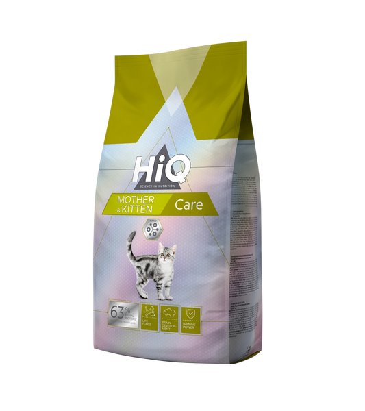 HiQ Kitten and mother care сухий корм для кошенят і кішок що годують 1.8 кг HIQ46385 фото