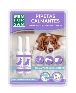 Menforsan Calming Spot-On краплі заспокійливі для собак 2 шт х 2 мл 54109MF030753 фото