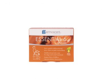 Dermoscent Essential 6 spot-on капли для здоровья кожи и шерсти у собак малых пород, 4 шт 3760098110018 фото