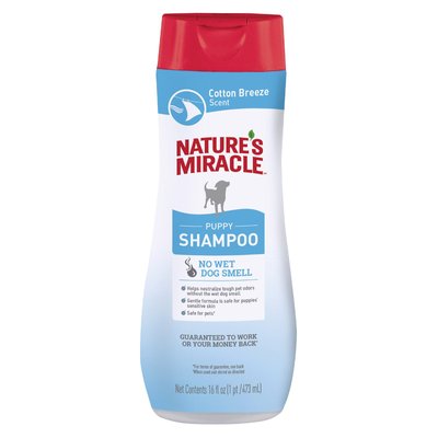 Шампунь Nature's Miracle Puppy Shampoo Cotton Breeze гіпоалергенний для щенят 473 мл 018065284143 фото