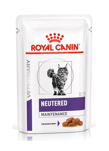 Royal Canin Neutered Maintenance влажный корм для поддержки здоровья мочевыделительной системы котов 85 гр 9003579027615 фото