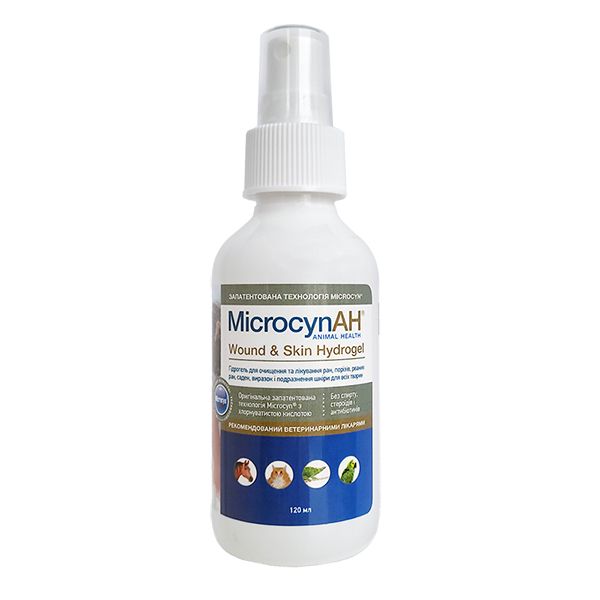 Microcyn Wound&Skin Care Hydrogel гель для догляду за шкірою собак та котів, 120 мл 7502273992875 фото