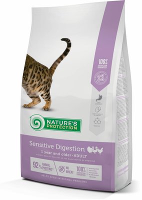 Корм Nature's Protection Sensitive Digestion сухий для котів із чутливим травленням 7 кг NPS45768 фото