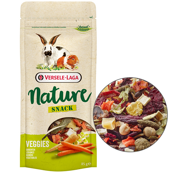 Фото - Корм для грызуна Versele-Laga Ласощі для гризунів  Nature Snack Veggies 85 гр 