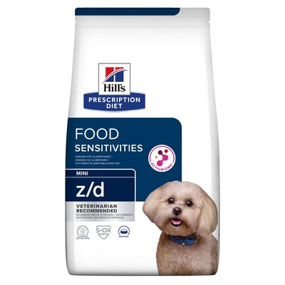 Корм Hill’s Prescription Diet z/d Mini сухий гіпоалергенний для собак малих порід 1.0 кг 052742059679 фото