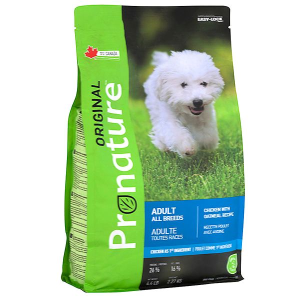 Pronature Original Dog Adult Chicken with Oatmeal сухой корм с курицей для взрослых собак 2.27 кг 662 грн фото