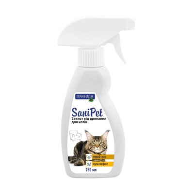 Спрей-відлякувач для захисту від дряпання ProVET Sani Pet для котів 250 мл 4823082405640 фото
