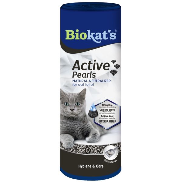 Biokat's Active Pearls дезодорант для кошачьего туалета с активированным углем 700 гр 4002064605180 фото