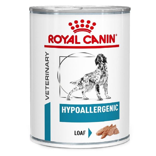 Royal Canin Hypoallergenic Canine Cans вологий корм для собак із харчовою алергією 400 гр 9003579311004 фото