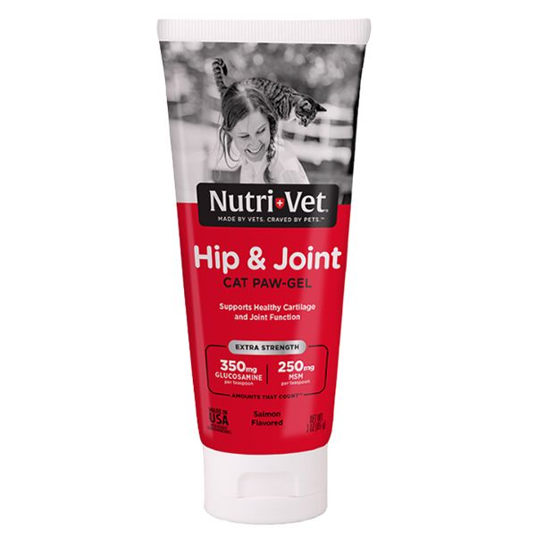 Nutri-Vet Hip&Joint Paw-Gel for cats гель для укрепления связок и суставов у кошек 89 мл 99851 фото