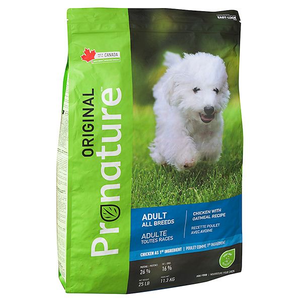 Pronature Original Dog Adult Chicken with Oatmeal сухой корм с курицей для взрослых собак 11.3 кг 2 408 грн фото