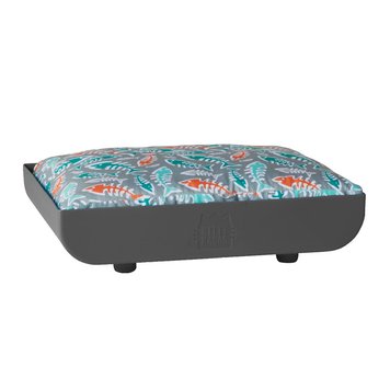 Jolly Pets Kitty Kasa Penthaus Bed лежак для котів, 39 см х 30 см х 10 см, темно-сірий 1 050 грн фото