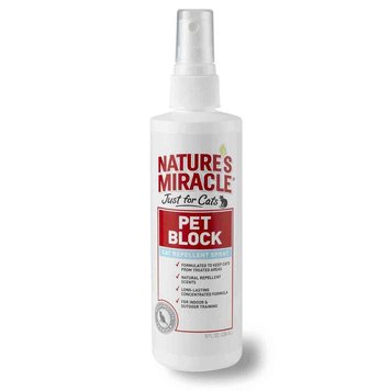 Nature's Miracle Pet Block cпрей-отпугиватель для кошек 236 мл 018065057792 фото