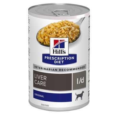 Корм Hill’s Prescription Diet l/d Liver Care влажный для собак с заболеваниями печени 370 гр 052742053189 фото
