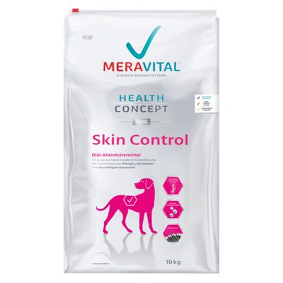 Корм MERA MVH Skin Control сухой для собак с дерматитом и заболеваниями кожи и шерсти 10 кг 4025877004452 фото