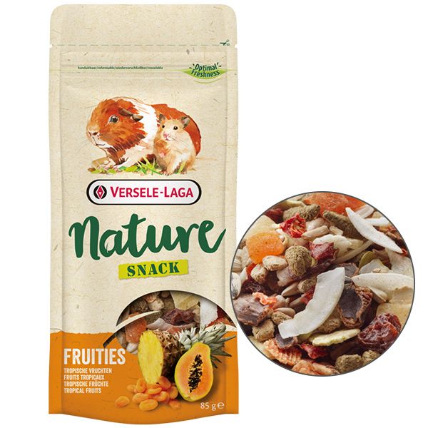 Versele-Laga Nature Snack Fruities ласощі для гризунів з фруктами 85 гр 5410340614358 фото