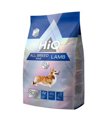 Корм HiQ All Breed Adult Lamb сухий з ягнятиною для дорослих собак усіх порід 2.8 кг HIQ45890 фото