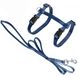 Flamingo Cat Harness and Leash Ziggi поводок со шлейкой для кошек, голубой 5415245135403 фото