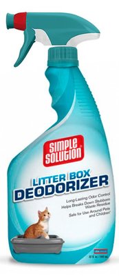 Нейтрализатор запаха в кошачьих туалетах Simple Solution Cat Litter Box Deodorized 946 мл 0010279102381 фото