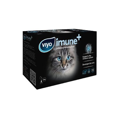 Пробіотичний напій для підтримки імунітету у котів Viyo Imune+ (Війо імун+), 14 саше по 30 мл 5420043706137 фото