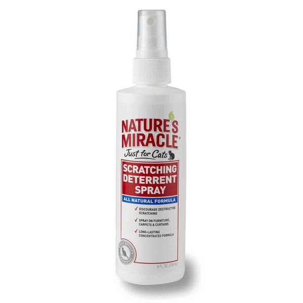 Nature's Miracle No Scratch Deterrent Spray cпрей проти дряпання для котів 236 мл 018065057785 фото