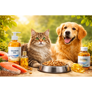 Чому котам і собакам потрібні Омега-3 та Омега-6 в раціоні