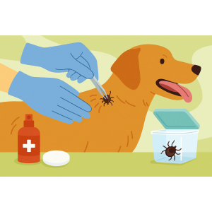 Що робити, якщо виявили кліща на собаці?