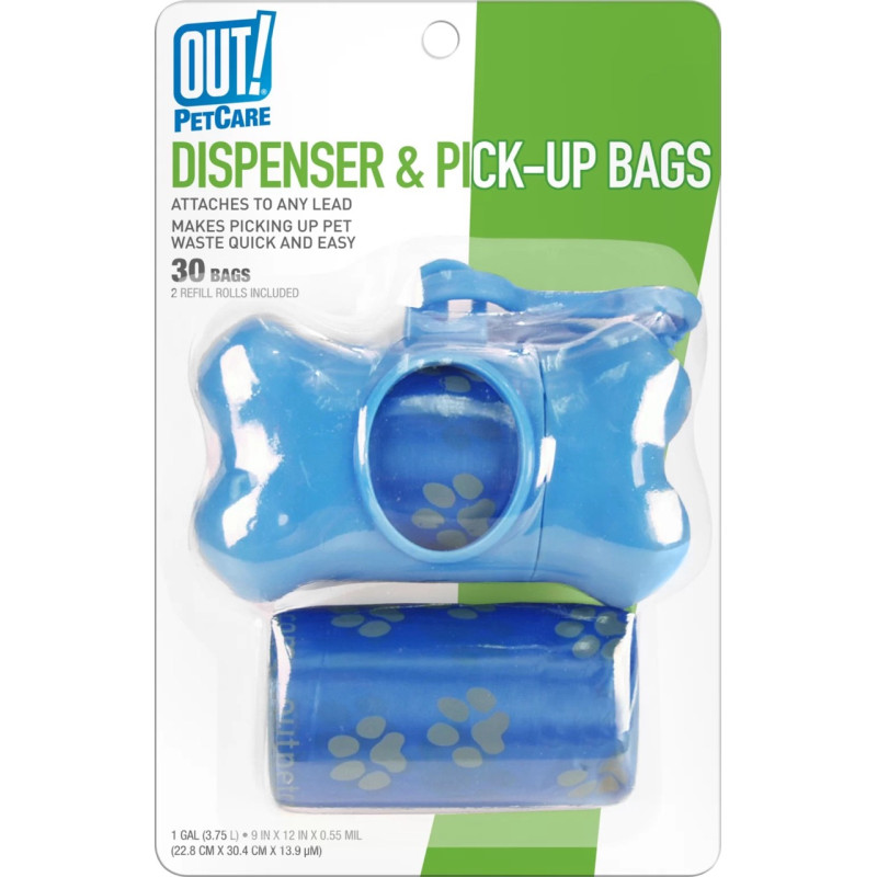 OUT! PetCare Bone Dispenser диспенсер для пакетов для уборки за собакой