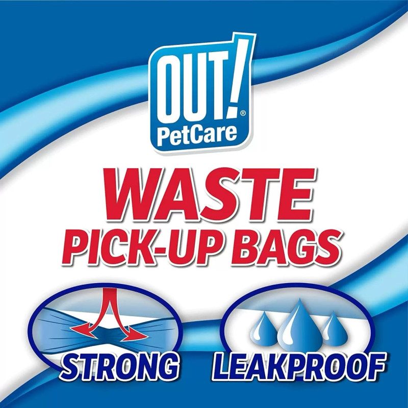 Out! Waste Pick Up Bags пакети для збирання за собакою, 60 шт - фото 5