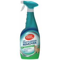 Simple Solution Cat Stain and Odor Remover нейтралізатор запаху і плям від котів з про-бактеріями, 750 мл